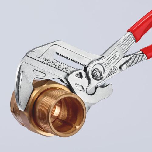 Knipex Pliers Wrench Plastic Coated Chrome-plated 300mm 86 03 300
